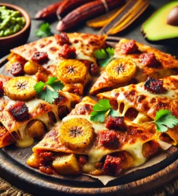 Chorizo and Sweet Plantain Quesadillas